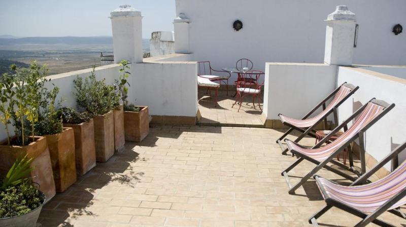 La Botica De Vejer Hotel เวเฮร์ เด ลา ฟรอนเตรา ภายนอก รูปภาพ